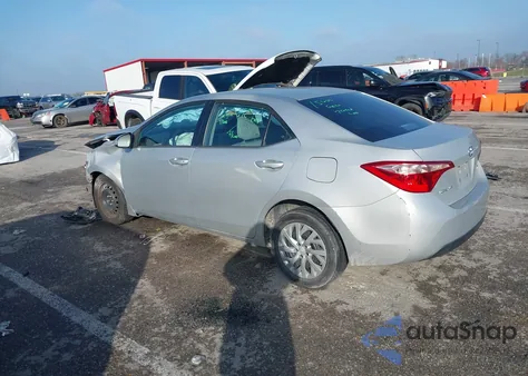 2018 Toyota Corolla Le z USA, uszkodzony, nr VIN 2T1BURHE1JC094379